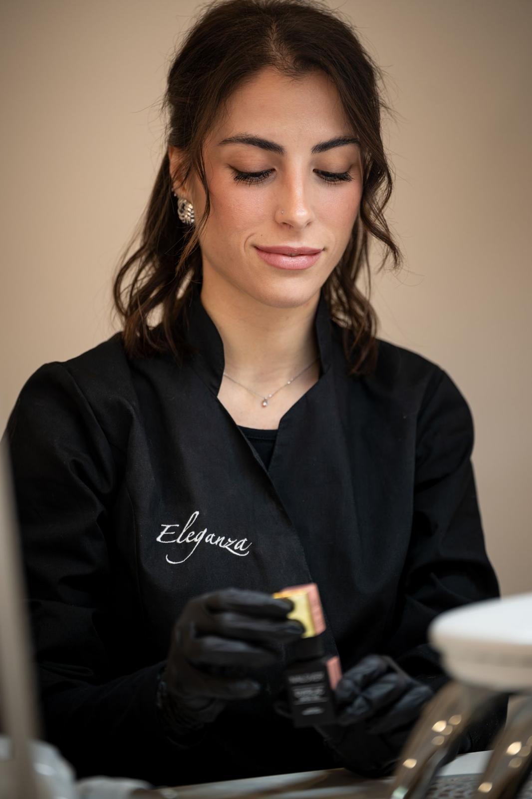 Operatrice al lavoro